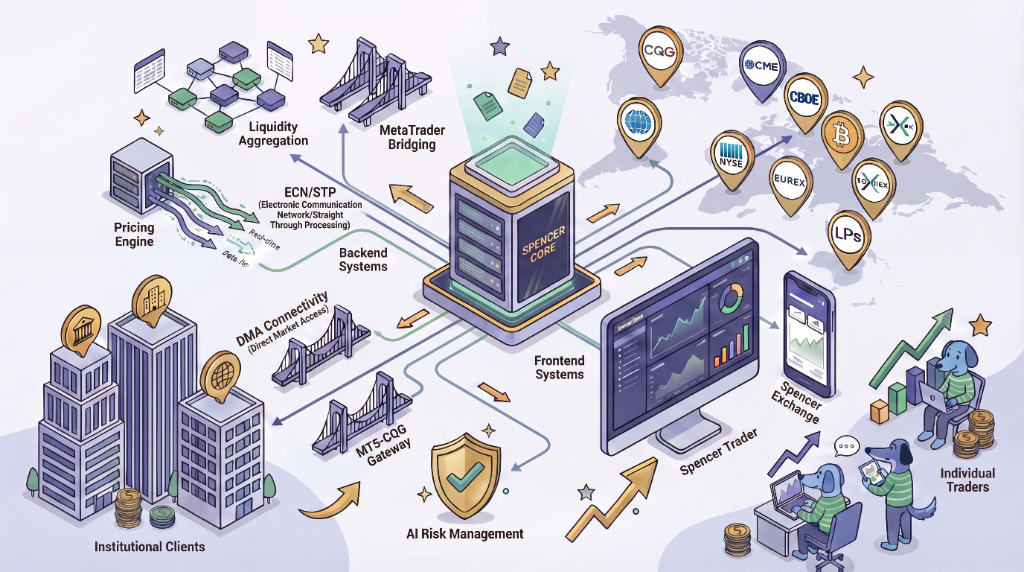 Spencer Logic Infrastructure Diagram